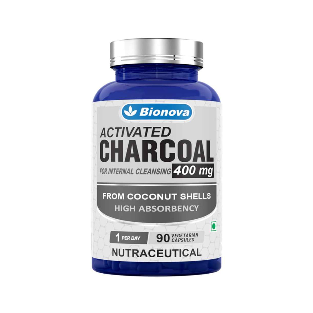 Activated Charcoal Capsules- 90’s pack - Detoxification