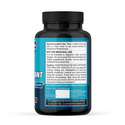 Bionova Astaxanthin 6mg - 90 Veg Tablets | Super Antioxidant for Enhanced Health