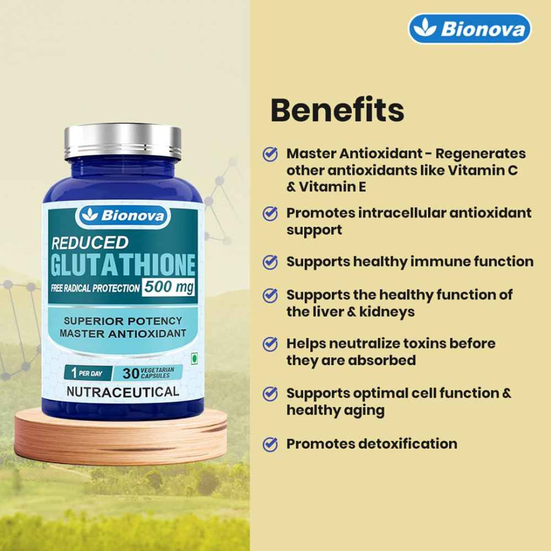 Novawhite L-Glutathione Tablet with Vitamin C