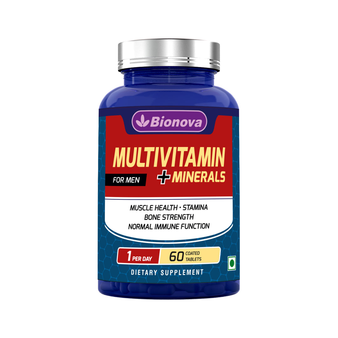 Multivitamin for Men | Energy, Stamina & Immunity - 60 tablets