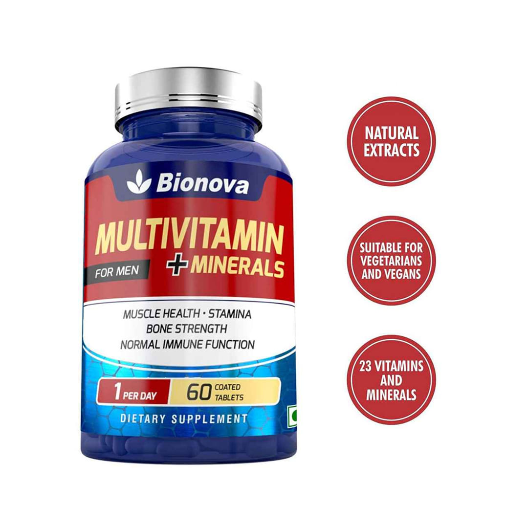 Multivitamin tablets for Men with minerals - 60 tablets