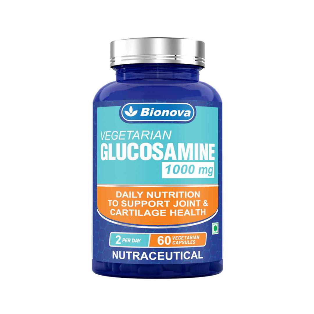 Glucosamine 1000mg Capsules - For Joint Health and Cartilage Support - 60’s Pack